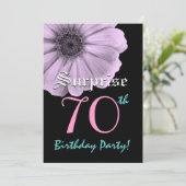 Invitation SURPRISE 70e anniversaire Daisy (Debout devant)