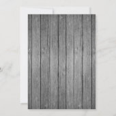 Invitation Surprise 70e fête d'anniversaire - Chalkboard Whit (Dos)