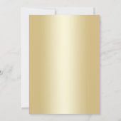 Invitation Surprise 80e anniversaire - Gold Black (Dos)