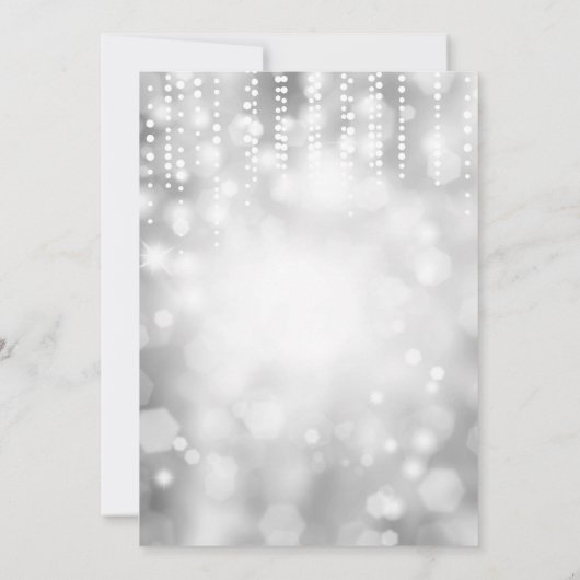 Invitation surprise 90e anniversaire Parties scint (Dos)