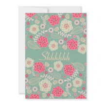 Surprise Anniversaire Fête Chic Funky Moderne Flor