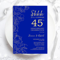 Surprise Bleu Saphir 45e Anniversaire
