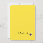 Invitation Surprise d'anniversaire explosive - Pagaille de mo (Dos)