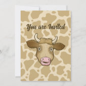 Invitation surprise de vache (Dos)