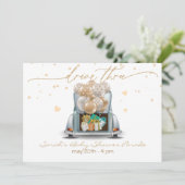 Invitation Surprise Drive À travers Baby shower Parade 2 (Debout devant)