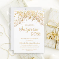 Surprise Glitter White Gold pour 90ème Anniversair