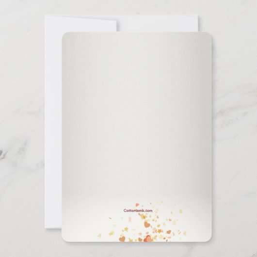 Invitation Surprise !Invitation d'anniversaire (Dos)