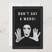 Invitation Surprise Party (Devant)