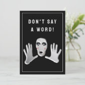 Invitation Surprise Party (Debout devant)