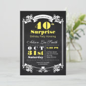 Invitation Surprise Party (Debout devant)