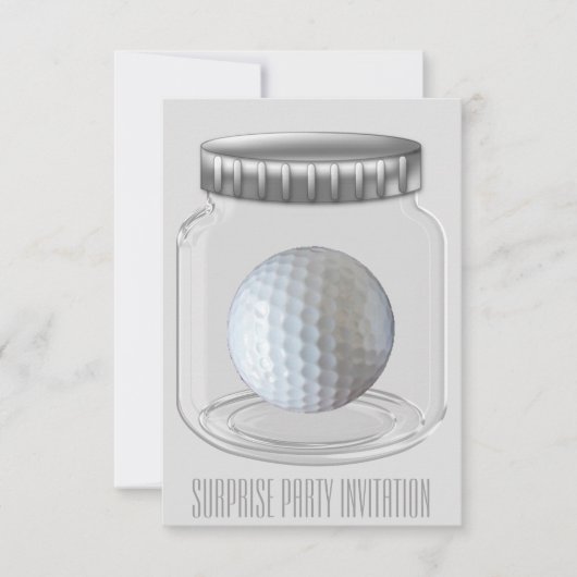 Invitation Surprise Party (Devant)