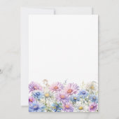 Invitation SURPRISE PARTY 19th September Birth Month Flower (Dos)