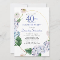 Surprise Party Hydrangea Rose 40e anniversaire