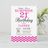 Invitation surprise pour 21e anniversaire à chevro (Debout devant)