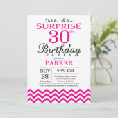 Invitation surprise pour 30 ans Anniversaire Chevr (Debout devant)