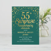 Invitation Surprise pour le 55e anniversaire de mariage - Ver (Debout devant)