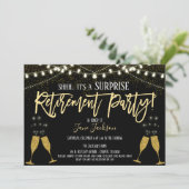 Invitation Surprise Retraite Party (Debout devant)