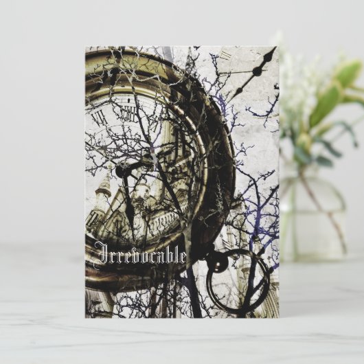 Invitation Surreal Halloween (Debout devant)