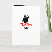 Invitation Survivre la nuit Halloween personnalisable (Dos)