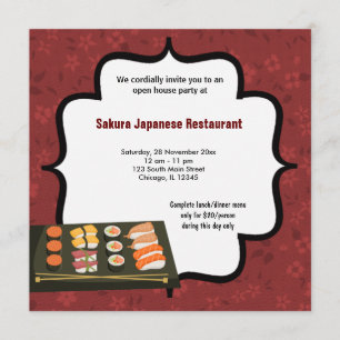 Invitation Sushi