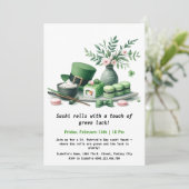 Invitation Sushi de la Saint-Patrick – Ça déferle en vert ! (Debout devant)