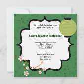 Invitation Sushi Open House (Devant)