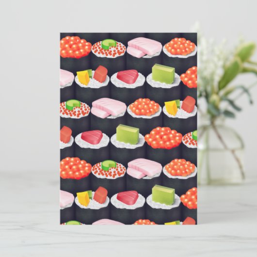 invitation sushi rolls (Debout devant)
