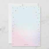 Invitation Swan Princess Pool Party Anniversaire Fille Floati (Dos)