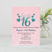 Invitation Sweet 16 (Debout devant)