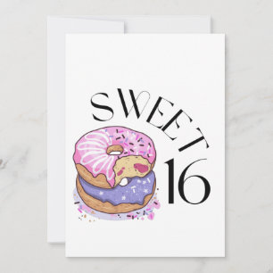 Invitation Sweet 16