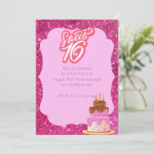 INVITATION SWEET 16 ANNIVERSAIRE (Debout devant)