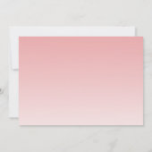 Invitation Sweet 16 Anniversaire Bébé rose Parties scintillan (Dos)