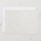 Invitation Sweet 16 Lavande Rustique Lanterne Blanche Florale (Dos)