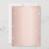 Invitation Sweet 16 Paris rose or Eiffel tour luxe (Dos)