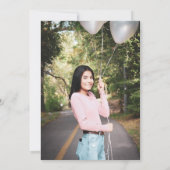 Invitation Sweet 16 Princess Crown Jalon Anniversaire (Dos)