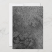 Invitation Sweet 16 Robe Florale Papillon noir Or (Dos)