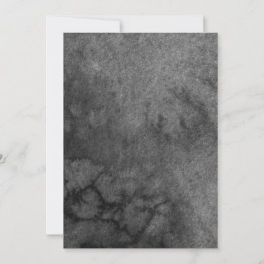 Invitation Sweet 16 Robe Florale Papillon noir Or (Dos)