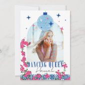 Invitation Sweet 16 Santorin Musical Bougainvillea mamma (Dos)