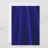 Invitation Sweet 16 Silver Blue Diamond Damask & T (Dos)
