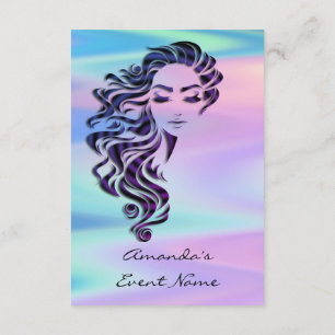 Invitation Sweet 16ème Fête des mariées Holographe Princesse 