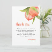 Invitation Sweet As A Peach Anniversaire Merci Invitati (Debout devant)