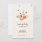 Invitation Sweet As Can Bee Réserver Demander Baby shower de  (Devant)