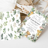 Invitation Sweet Baby Boy Baby shower Safari