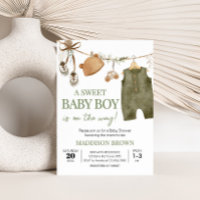 Sweet Baby Boy Boho Vêtements Baby shower