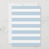 Invitation Sweet Baby Boy Bunny Baby shower (Dos)