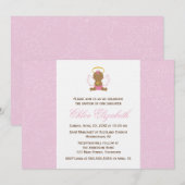 Invitation Sweet Baby Christening (Devant / Derrière)
