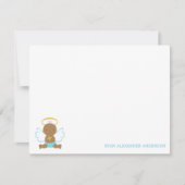 Invitation Sweet Baby Custom Flat Merci Notes (Devant)