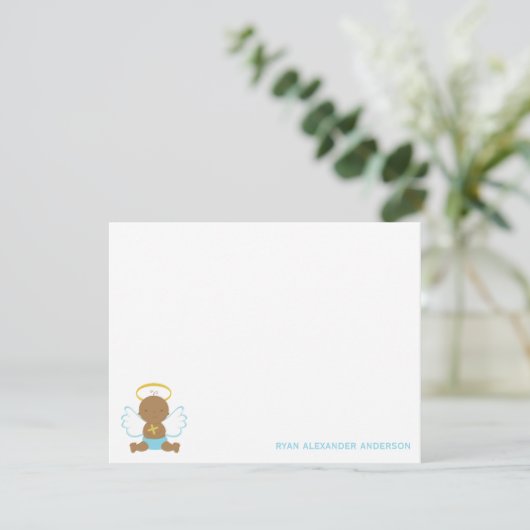Invitation Sweet Baby Custom Flat Merci Notes (Debout devant)