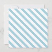 Invitation Sweet Blue Whales Boy Baby shower (Dos)