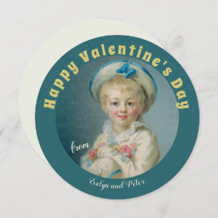 Invitation Sweet boy Pierrot Fragonard CC1074 Valentine Card